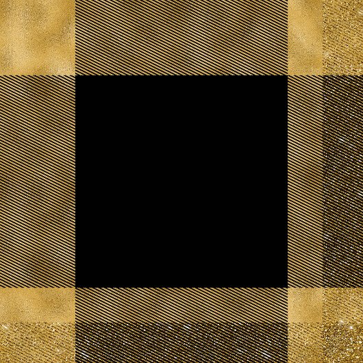 Classy Custom Black and Gold Gift Bag Medium Cadeauzakje