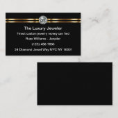 Classy Custom Jeweler Upscale-Visitekaartjes Visitekaartje (Voorkant / Achterkant)