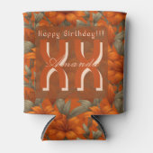 Classy Custom Lilies Floral Nature-Inspired Party Blikjeskoeler (Voorkant)