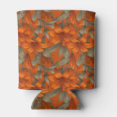 Classy Custom Lilies Floral Nature-Inspired Party Blikjeskoeler (Achterkant)