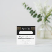 Classy Customer Referral Rewards Kaart Sjabloon (Staand voorkant)