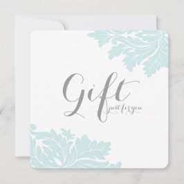 Classy Damask-cadeaubonnen