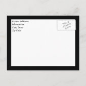 Classy Damask Graduation Party Invitation Foto Uitnodiging Briefkaart (Achterkant)