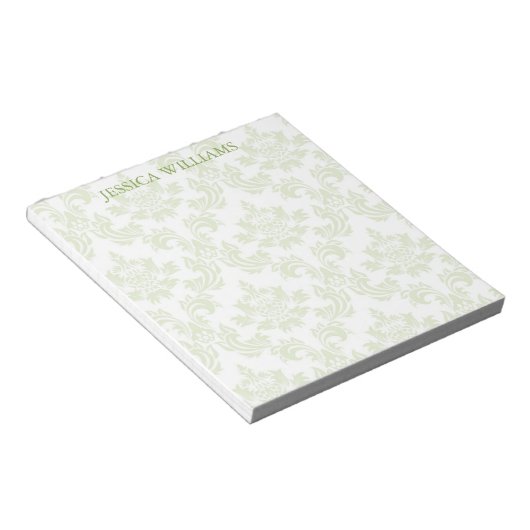 Classy Damask Notitieblok (Schuin)