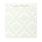 Classy Damask Notitieblok (Voorkant)