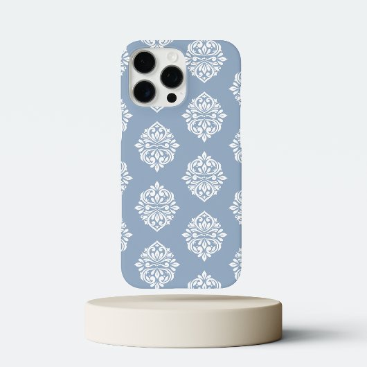 Classy Damask Regency Bord Winterblauw Case-Mate iPhone Case