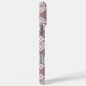 Classy Damask Regency Mountbatten Pink Case-Mate iPhone Case (Achterkant / Rechts)