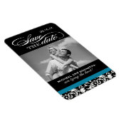 Classy Damask Sla de datummagneten op Magneet (Rechterzijde)