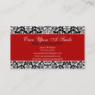 Classy Damask Visitekaartje