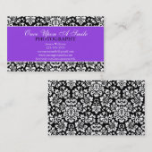 Classy Damask Visitekaartje (Voorkant / Achterkant)