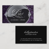 Classy Damask Visitekaartje (Voorkant / Achterkant)