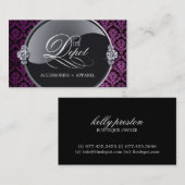 Classy Damask Visitekaartje (Voorkant / Achterkant)