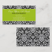 Classy Damask Visitekaartje (Voorkant / Achterkant)