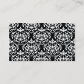 Classy Damask Visitekaartje (Achterkant)