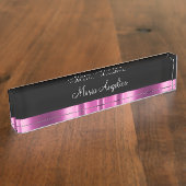 Classy Dames Executive Desk Plaque Naambordje (Zijkant)