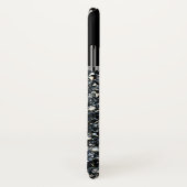 Classy Dames Faux Rhinestone Jewel Monogram Case-Mate iPhone Case (Achterkant / rechts)