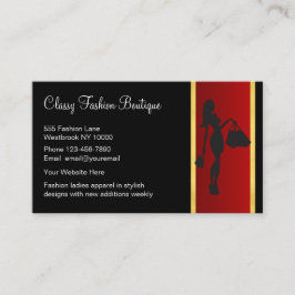 Classy Dames Mode Boutique Professional Visitekaartje