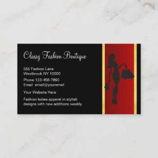 Classy Dames Mode Boutique Professional Visitekaartje