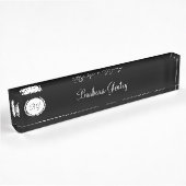 Classy Dames Monogram Desk Plaques Naambordje