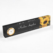 Classy Dames Monogram Executive Desk Name Borden Naambordje