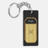 Classy Dames Monogram Luxe AcrylSleutelhangers Sleutelhanger (Voorkant Links)