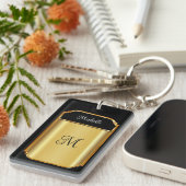 Classy Dames Monogram Luxe AcrylSleutelhangers Sleutelhanger (Voorkant Rechts)