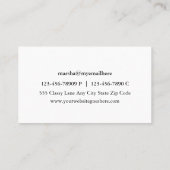 Classy Dames Visitekaartjes (Achterkant)