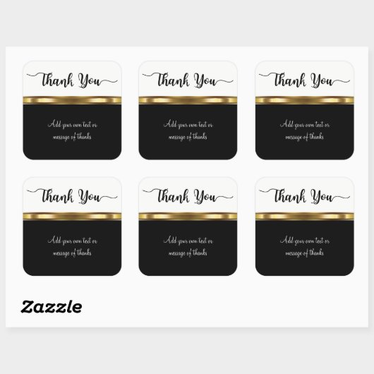 Classy dank u Sticker Labels (Vel)