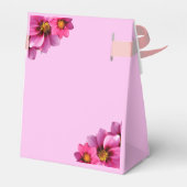 Classy decoratieve hoek Dahlias Verjaardag Bedankdoosjes (Achterkant)