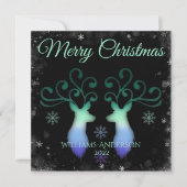 Classy Deer, de G in LGBTQ, Pride, Kerstmis (Voorkant)