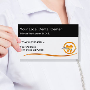 Classy Dental Office Dentist Visitekaartjes