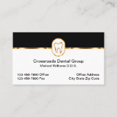 Classy Dentist Kantoor Upscale-Visitekaartjes Visitekaartje (Voorkant)