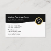 Classy Dentist Theme Business Profile Kaarten Visitekaartje (Voorkant)