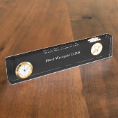 Classy Dentist Theme Desk Name Bord Naambordje (Zijkant)