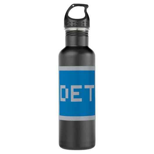 Classy Detroit Lions Football Waterfles (Voorkant)