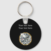 Classy Diamond Jewel Theme Sleutelhanger (Voorkant)