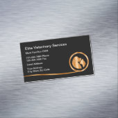 Classy Dierenarts Pet Care Visitekaartje Magnet Magnetisch Visitekaartje (Voorbeeld)