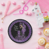 Classy Diva Girl | Personaliseren | PAARS Papieren Bordje (Feest)