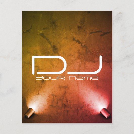 Classy DJ Party Flyer (Voorkant)