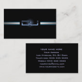 Classy DJ Visitekaartje (Voorkant / Achterkant)