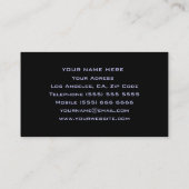 Classy DJ Visitekaartje (Achterkant)