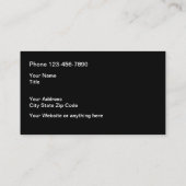 Classy Dog Grooming Gold Poedel Design Visitekaartje (Achterkant)