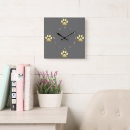 Classy Dog plakt wandklokken