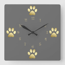 Classy Dog plakt wandklokken