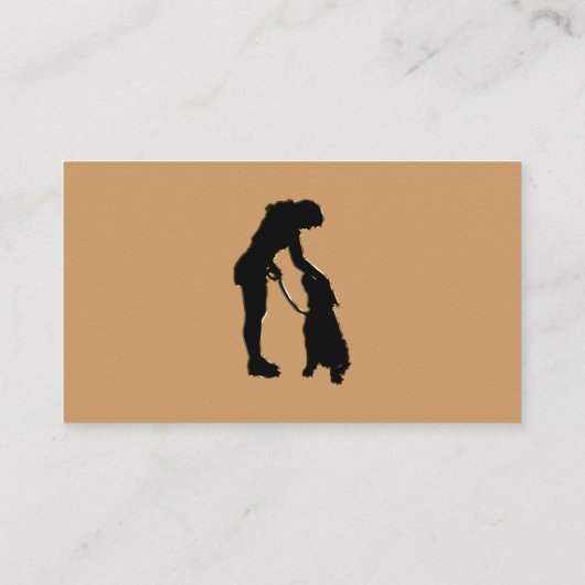 Classy Dog Trainer Visitekaartjes (Achterkant)