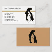 Classy Dog Trainer Visitekaartjes (Voorkant / Achterkant)