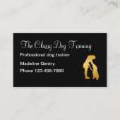 Classy Dog Training Service Visitekaartje (Voorkant)