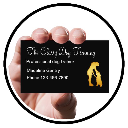 Classy Dog Training Service Visitekaartje