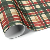 Classy donkergroene rode Waterverf geplakt kunstpa Cadeaupapier (Rol Hoek)