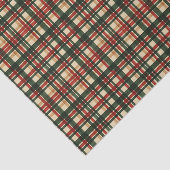 Classy donkergroene rode Waterverf geplakt kunstpa Tissuepapier (Detail)